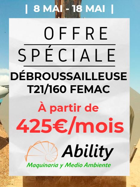 Oferta Ability Maquinaria