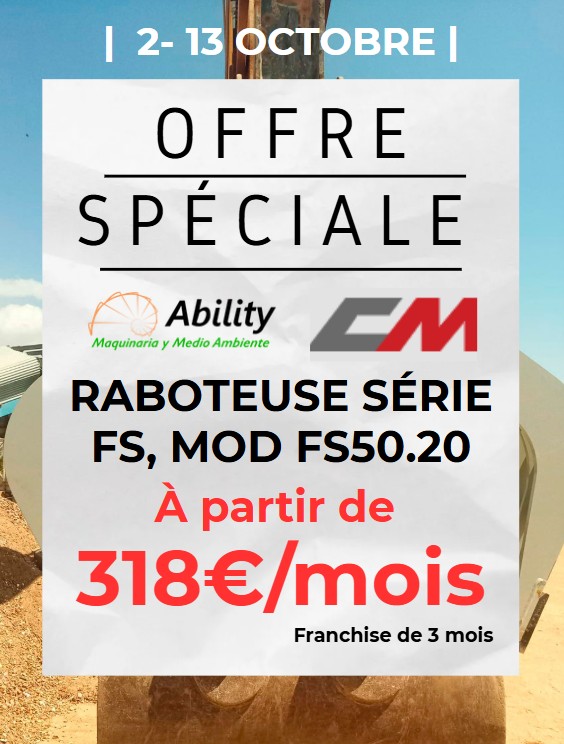 Oferta Ability Maquinaria