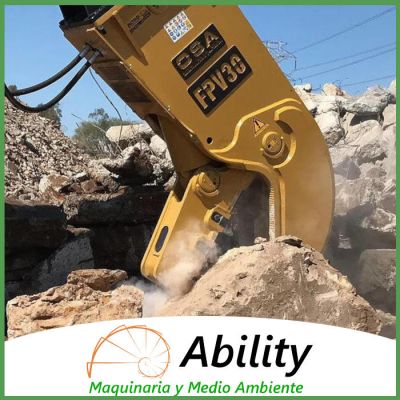 Distribución de OSA Demolition Equipment por Ability Maquinaria y Medio Ambiente