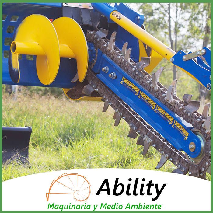 Máquinas distribuidas por Ability Maquinaria y MedioAmbiente