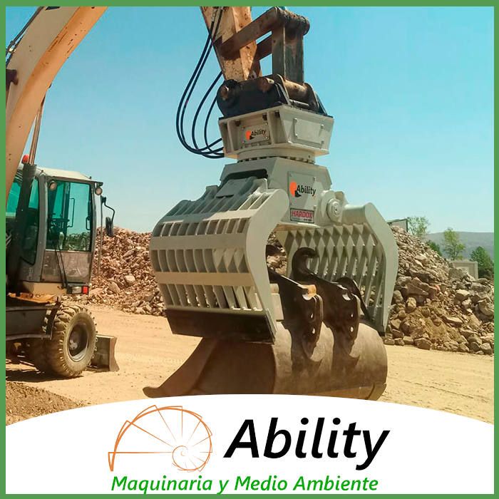 Ability Maquinaria y Medio Ambiente: Aceros y componentes de gran calida