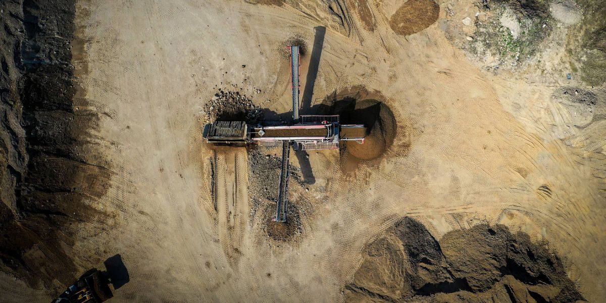 Explotación minera a cielo abierto