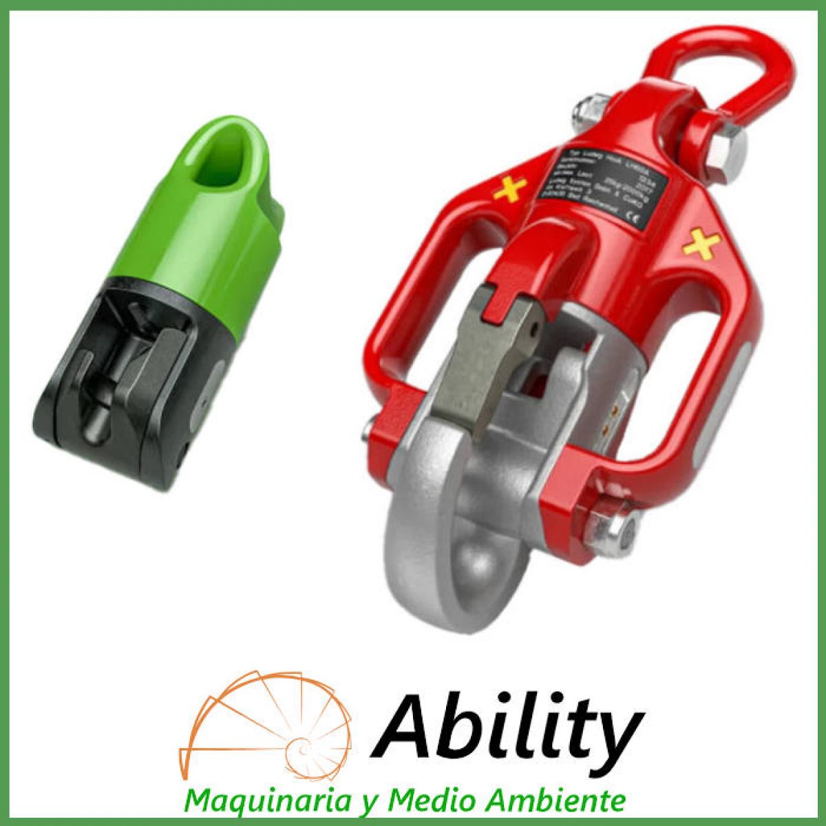 Maquinaria distribuida por Ability