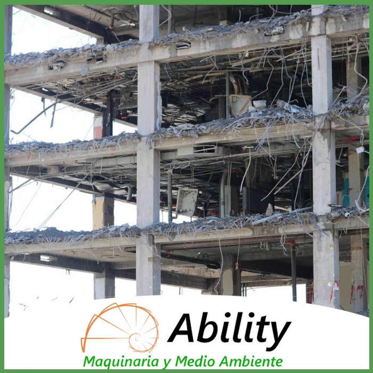 Deconstrucción de un edificio